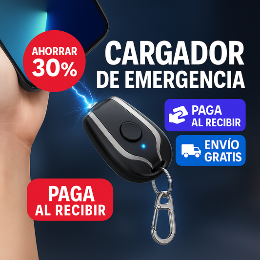 Cargador portátil con llavero IP
